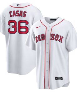 Triston Casas 36 Boston Red Sox Home Men Jersey - White
