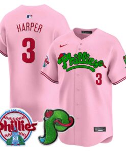 Unisex Phillies Phanatic Patch Vapor Premier Limited Jersey V3