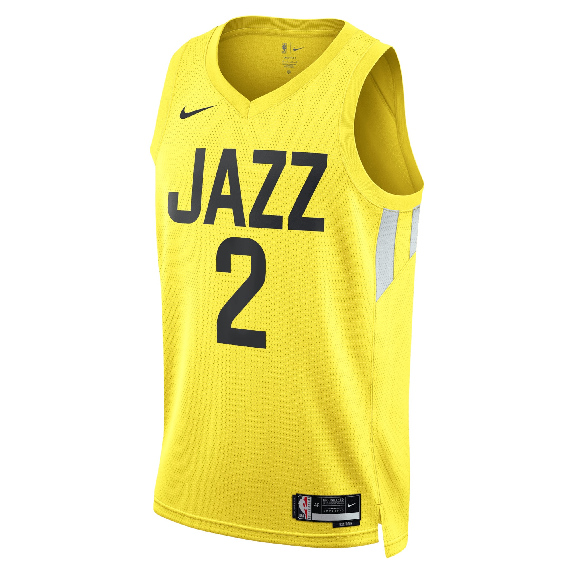 Utah Jazz Icon Edition Swingman Jersey - Gold - Colin Sexton - Unisex - JS205