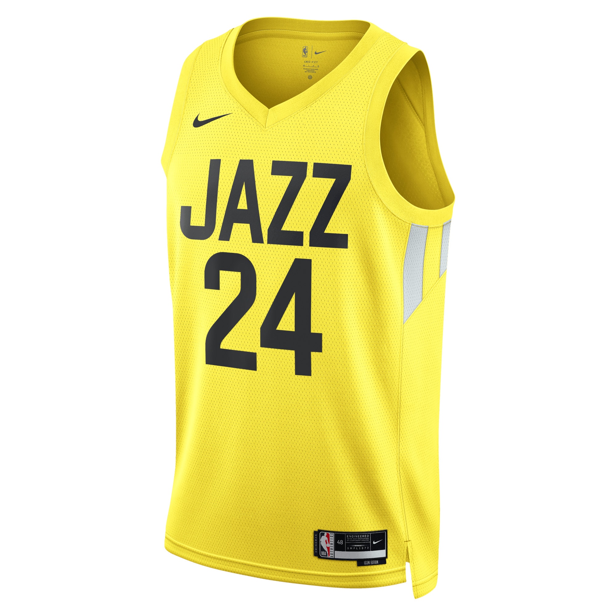 Utah Jazz Icon Edition Swingman Jersey - Gold - Walker Kessler - Unisex - JS557