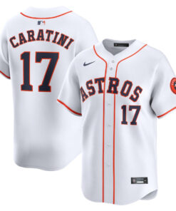 Victor Caratini 17 Houston Astros Home Limited Men Jersey - White