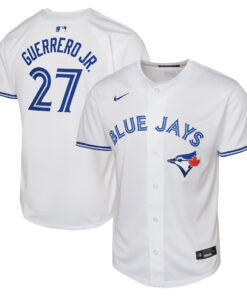 Vladimir Guerrero Jr. 27 Toronto Blue Jays Home Limited Player YOUTH Jersey - White