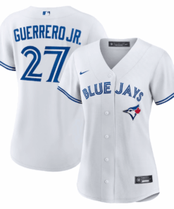 Vladimir Guerrero Jr. 27 Toronto Blue Jays Women Home Jersey - White