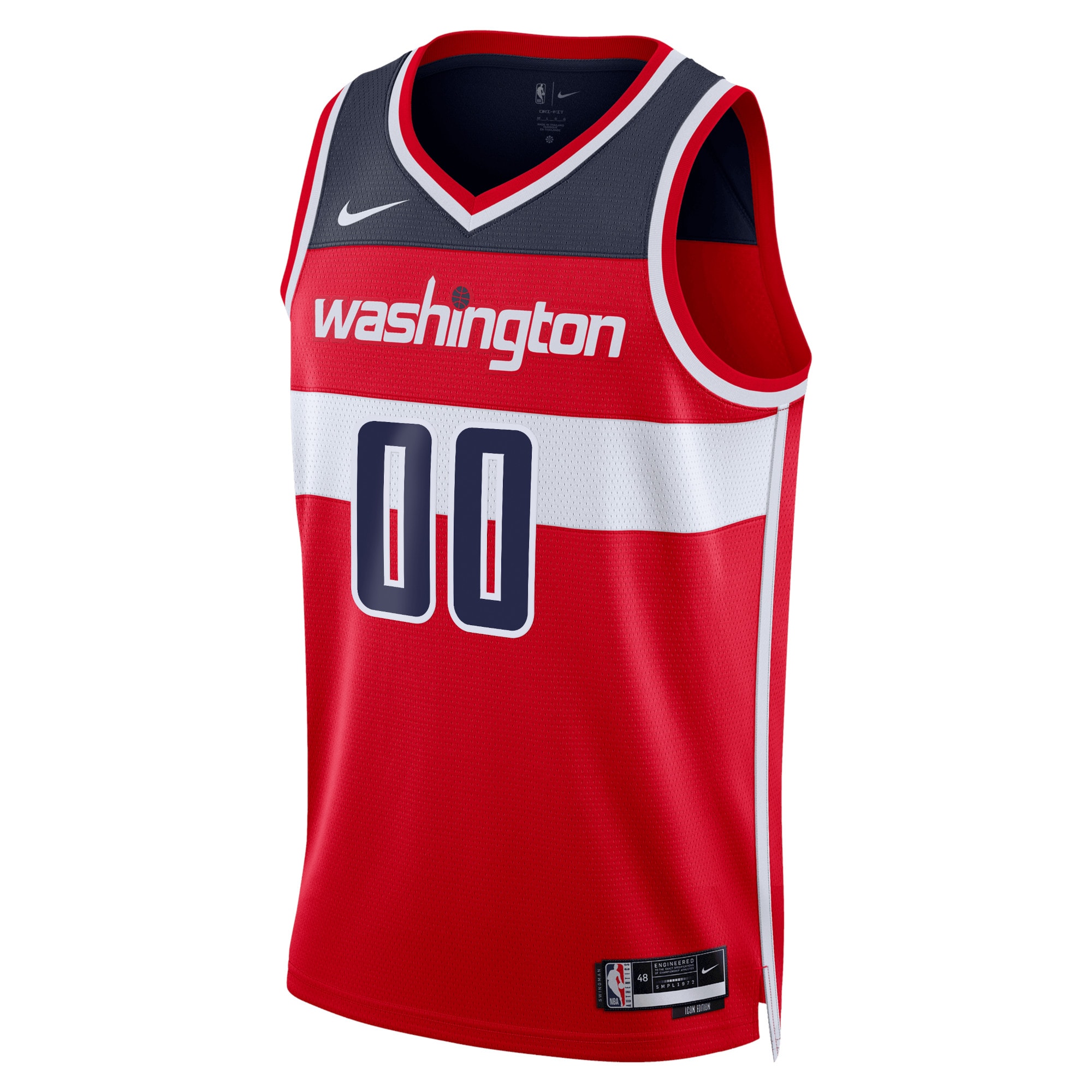 Washington Wizards Icon Swingman Jersey - Custom - Unisex - JS525
