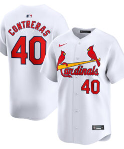Willson Contreras 40 St. Louis Cardinals Home Limited Men Jersey - White