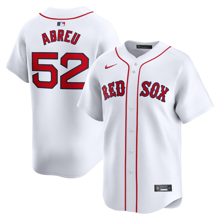 Wilyer Abreu 52 Boston Red Sox Home Limited Men Jersey - White