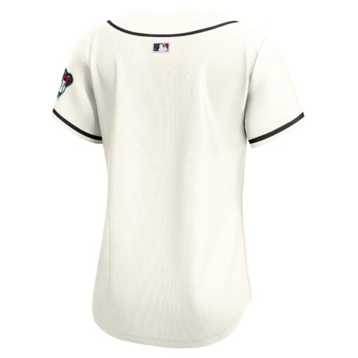 Women's Arizona Diamondbacks Cream Home Limited Jersey - Image 3