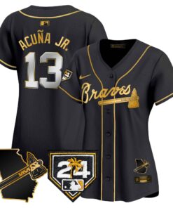 Women's Atlanta Braves 2024 Spring Training & Georgia Patch Vapor Premier Limited Jersey