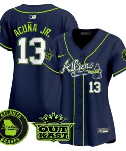 Women's Atlanta Braves Atliens Vapor Premier Limited Jersey