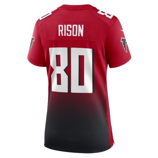 Women's Atlanta Falcons Andre Rison Red Retired Player Jersey - Image 3
