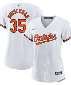 Women's Baltimore Orioles Adley Rutschman White Home Player Jersey