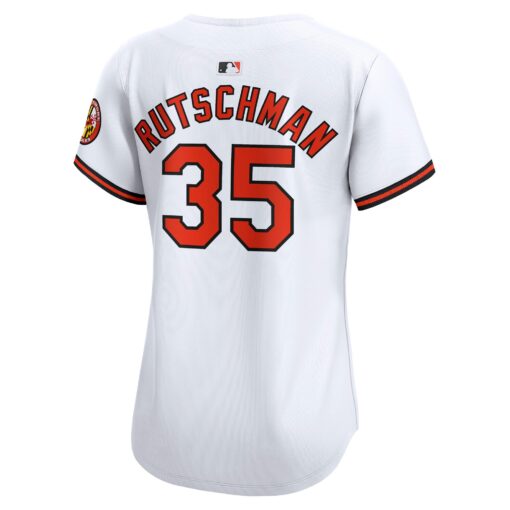Women's Baltimore Orioles Adley Rutschman White Limited Player Jersey - Image 3