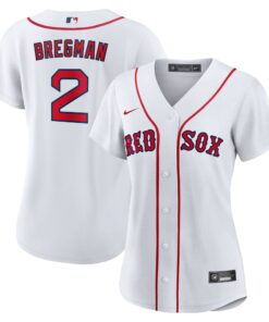 Women's Boston Red Sox Alex Bregman White Home 1.0 Player Jersey