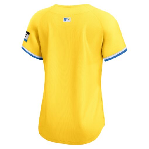Women's Boston Red Sox Gold City Connect Limited Jersey - Image 3