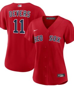 Women's Boston Red Sox Rafael Devers Red Alternate Player Jersey
