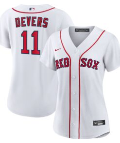 Women's Boston Red Sox Rafael Devers White Home Player Jersey
