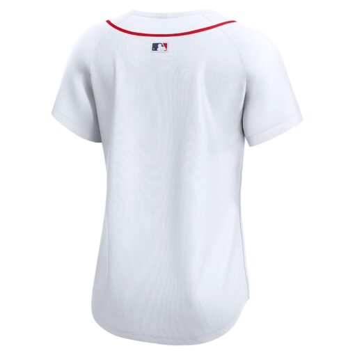 Women's Boston Red Sox White Home Limited Jersey - Image 3