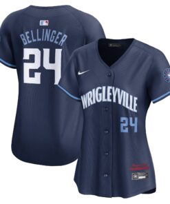 Women's Chicago Cubs Cody Bellinger Navy City Connect Limited Player Jersey