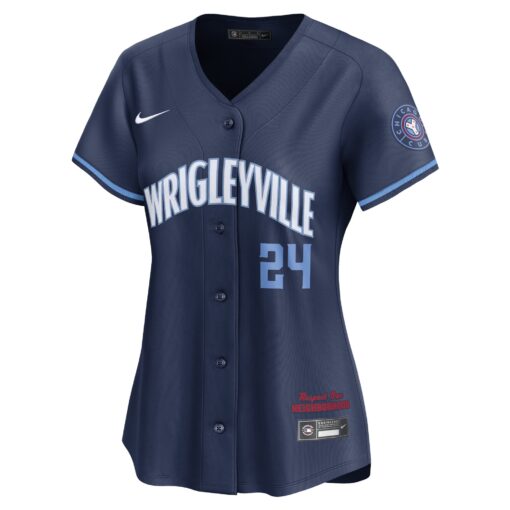 Women's Chicago Cubs Cody Bellinger Navy City Connect Limited Player Jersey - Image 2