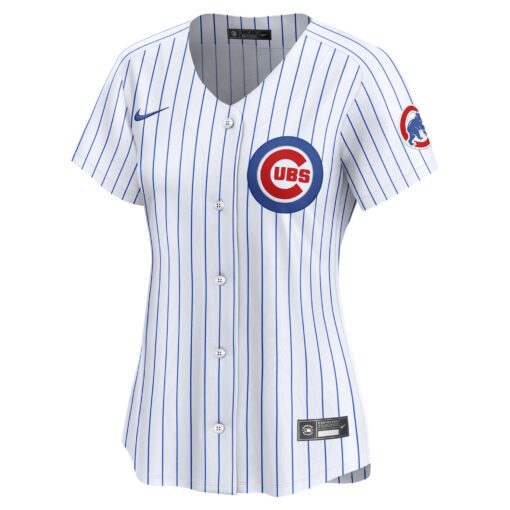 Women's Chicago Cubs Kyle Tucker White Home Limited Player Jersey - Image 2
