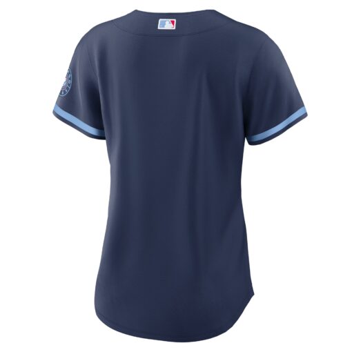 Women's Chicago Cubs Navy City Connect Jersey - Image 3