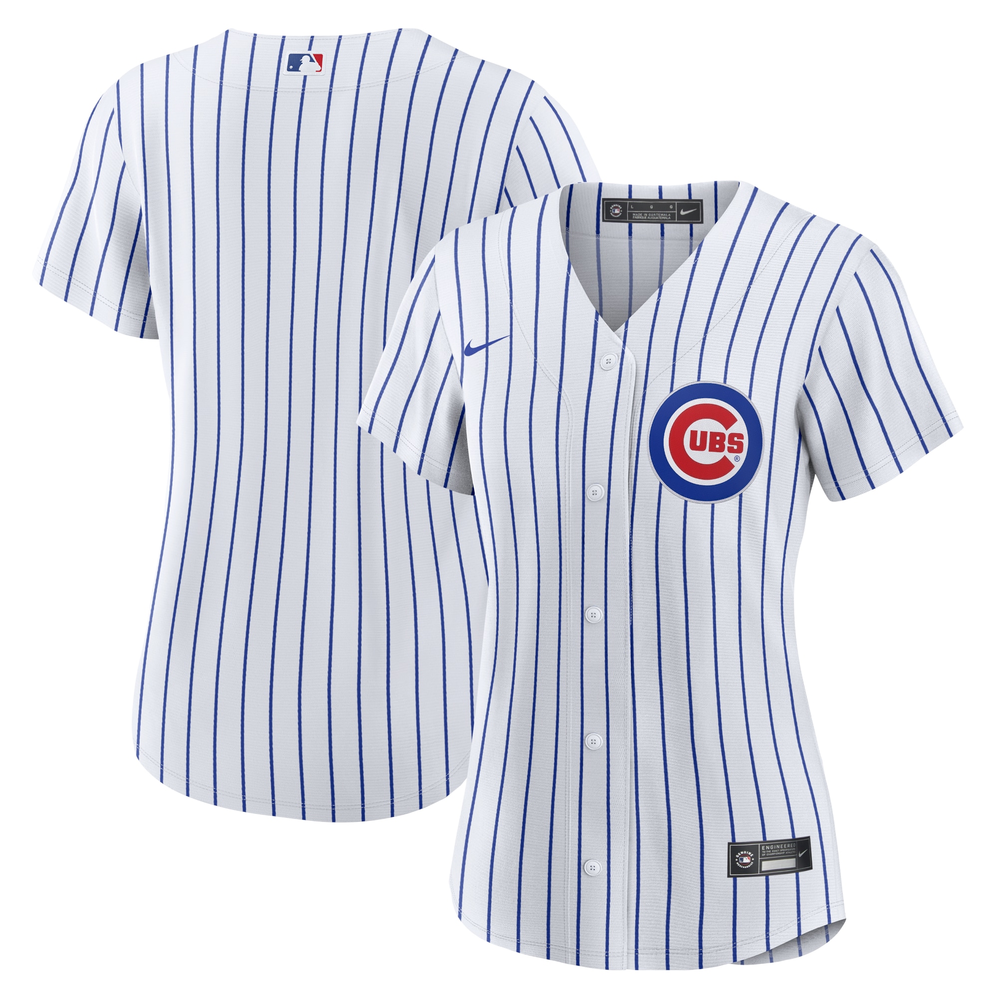 Women's Chicago Cubs White Home Team Jersey