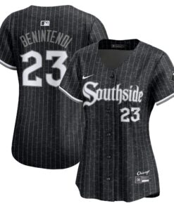 Women's Chicago White Sox Andrew Benintendi Black 2025 City Connect Limited Jersey