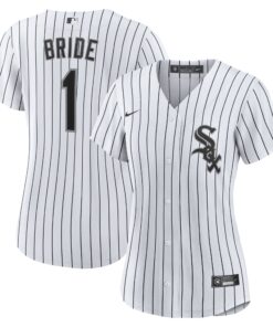Women's Chicago White Sox White #1 Bride Home Jersey