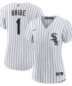 Women's Chicago White Sox White #1 Bride Home Jersey