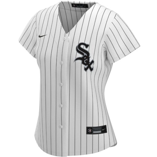 Women's Chicago White Sox White Home Custom Jersey - Image 2