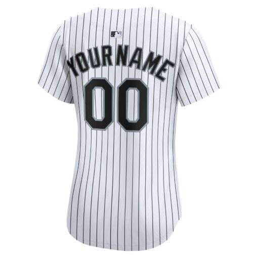 Women's Chicago White Sox White Home Limited Custom Jersey - Image 3