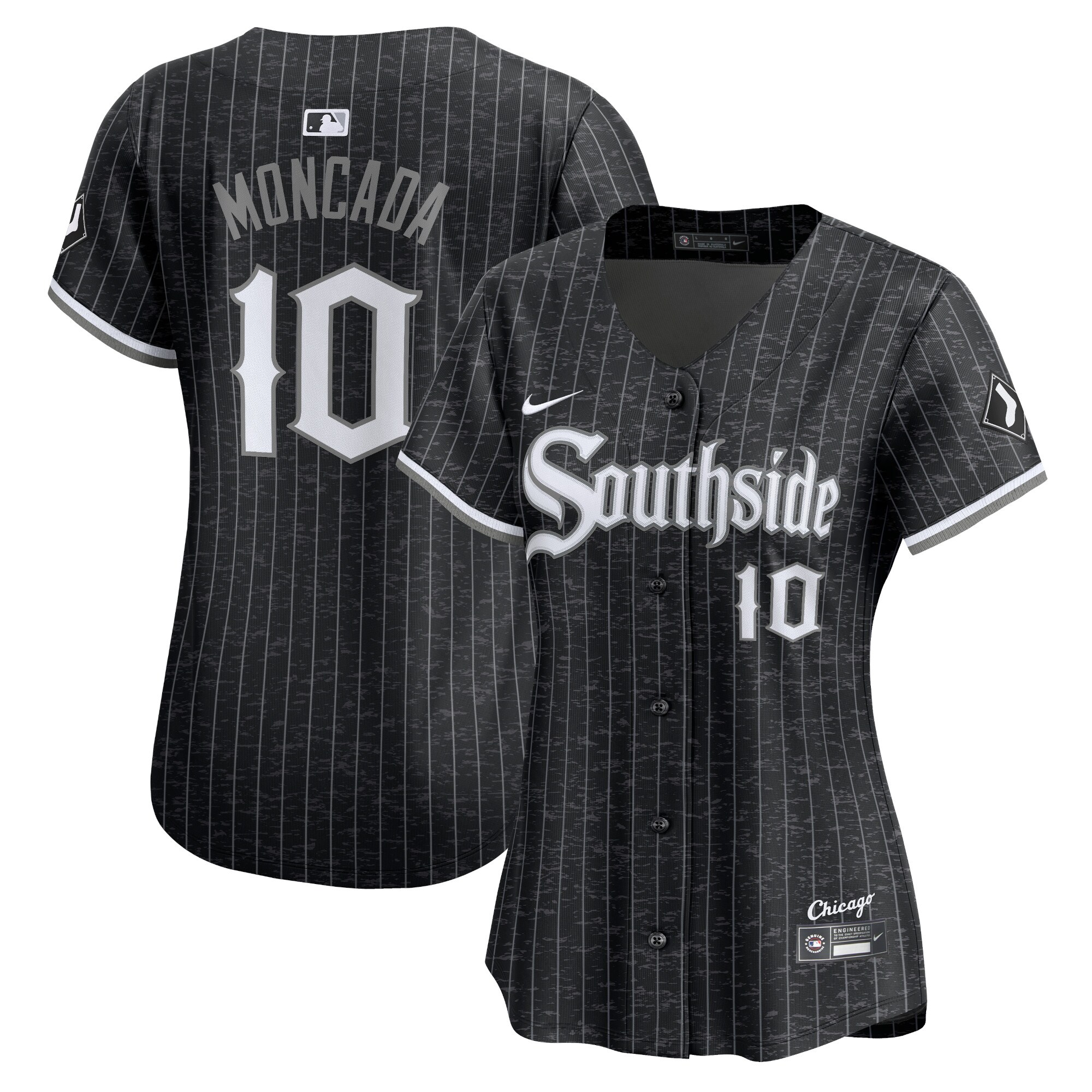 Women's Chicago White Sox YoÃ¡n Moncada Black City Connect Limited Player Jersey