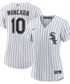 Women's Chicago White Sox YoÃ¡n Moncada White Home Player Jersey