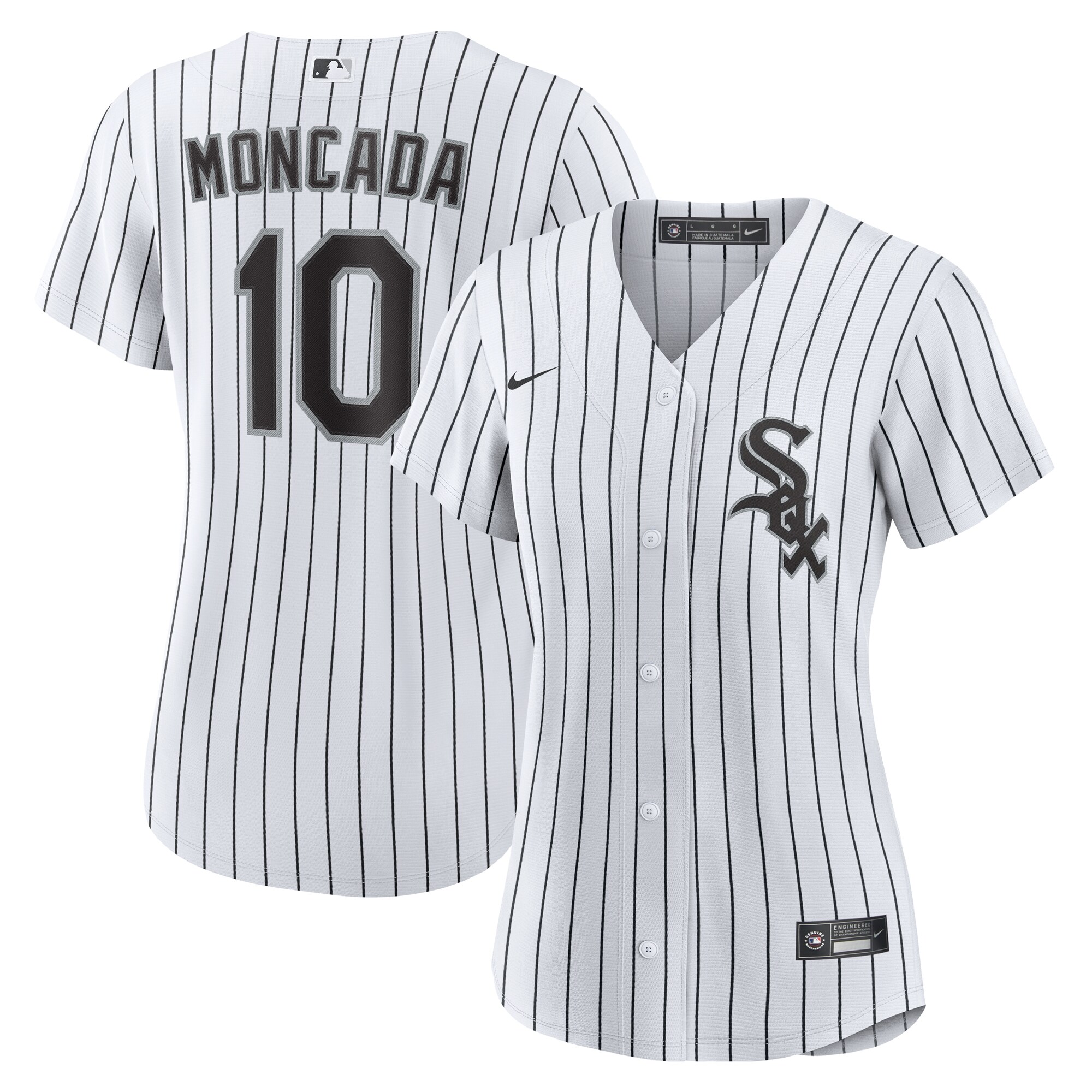 Women's Chicago White Sox YoÃ¡n Moncada White Home Player Jersey