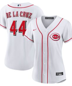 Women's Cincinnati Reds Elly De La Cruz White Home Jersey