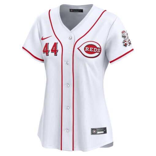 Women's Cincinnati Reds Elly De La Cruz White Home Limited Player Jersey - Image 2