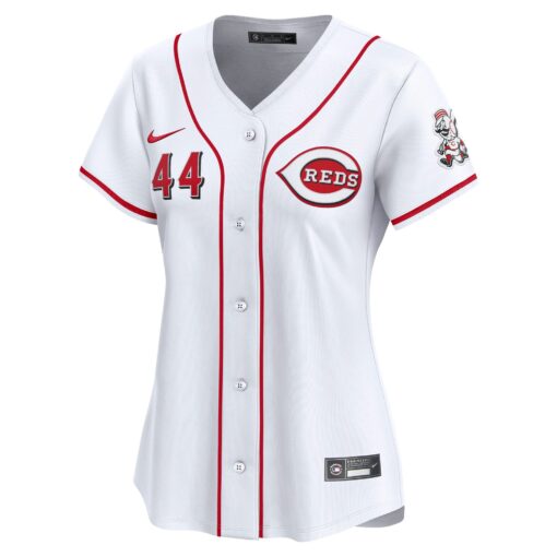 Women's Cincinnati Reds Elly De La Cruz White Home Limited Player Jersey - Image 2