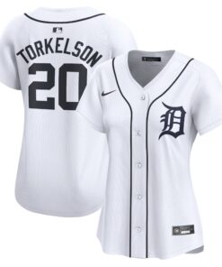 Women's Detroit Tigers Spencer Torkelson White Home Limited Player Jersey
