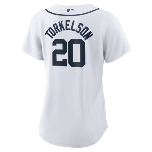 Women's Detroit Tigers Spencer Torkelson White Home Player Jersey - Image 3