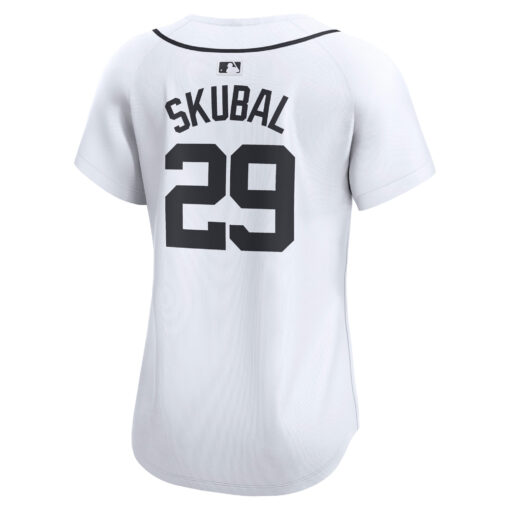 Women's Detroit Tigers Tarik Skubal White Limited Player Jersey - Image 3
