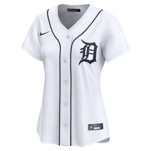 Women's Detroit Tigers White #1 Mom Home Limited Jersey - Image 2