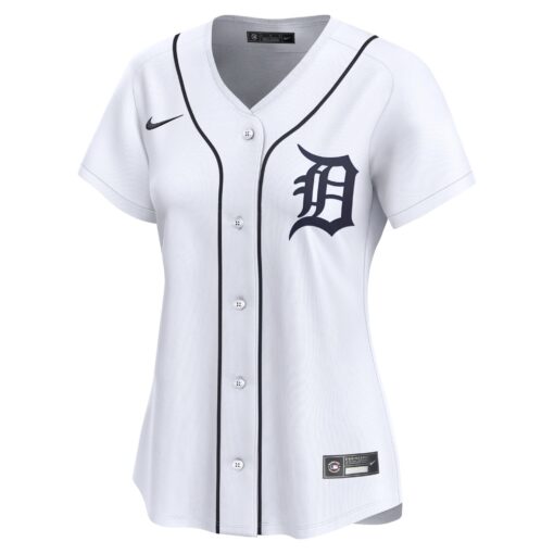 Women's Detroit Tigers White Home Limited Jersey - Image 2