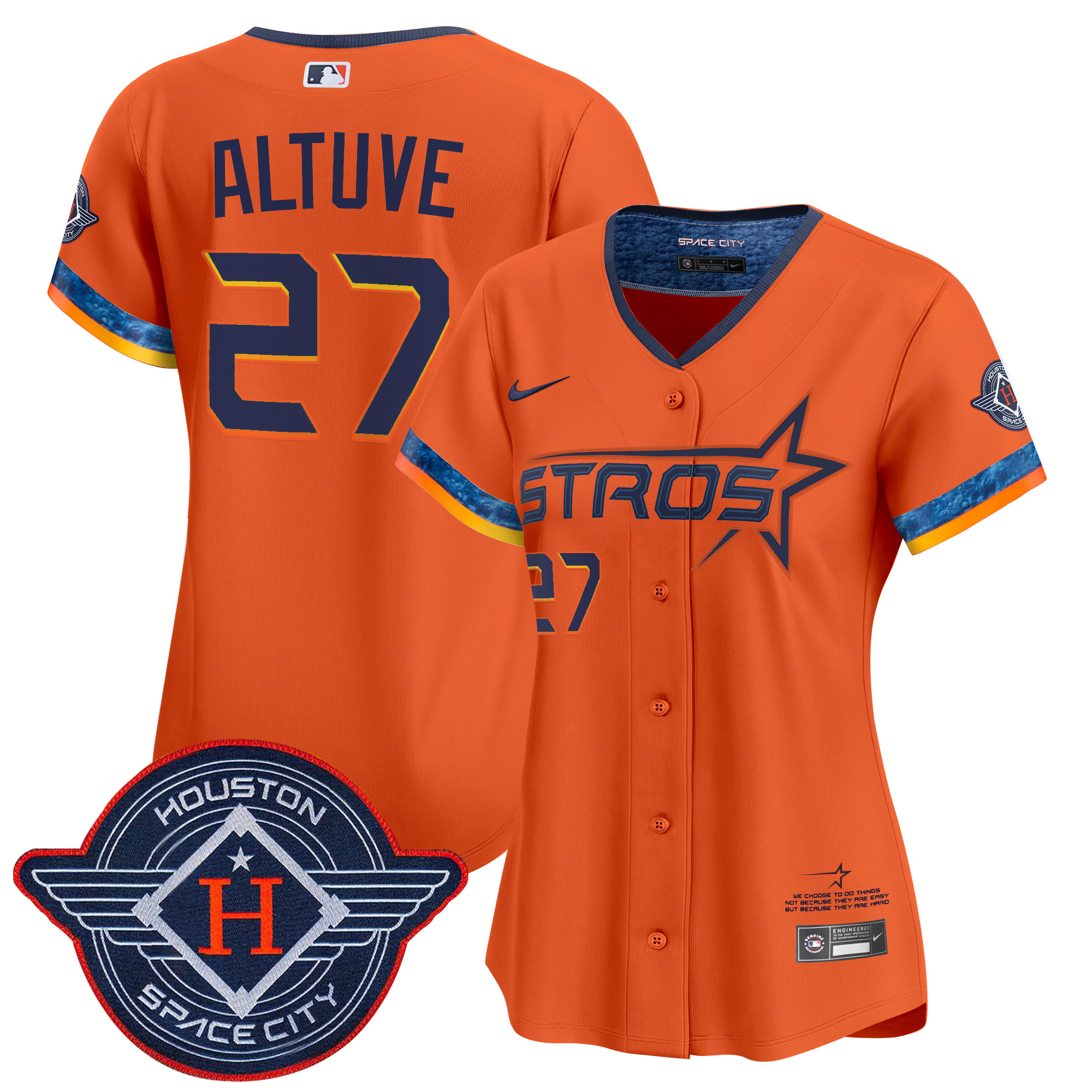 Women's Houston Astros 2025 City Connect Vapor Premier Limited Jersey