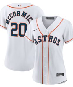 Women's Houston Astros Chas McCormick White Home Player Jersey