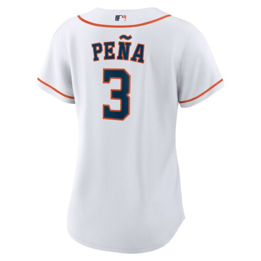 Women's Houston Astros Jeremy PeÃ±a White Home Jersey - Image 3