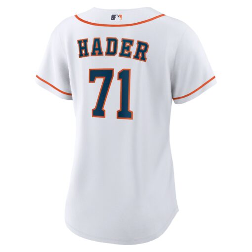 Women's Houston Astros Josh Hader White Home Jersey - Image 3