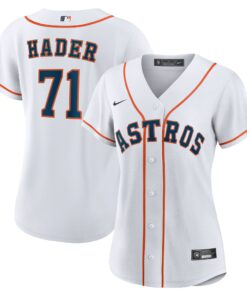 Women's Houston Astros Josh Hader White Home Jersey