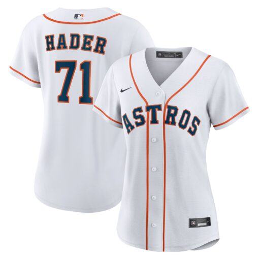 Women's Houston Astros Josh Hader White Home Jersey