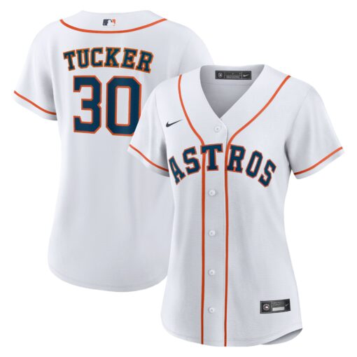 Women's Houston Astros Kyle Tucker White Home Jersey