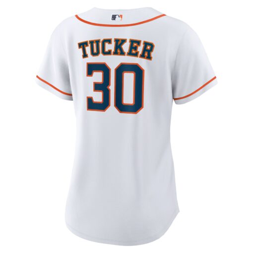 Women's Houston Astros Kyle Tucker White Home Jersey - Image 3